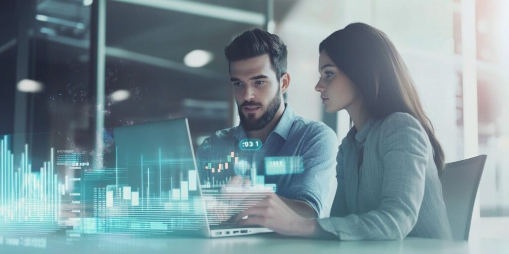 Pessoas conversando a respeito de investimentos e como operar